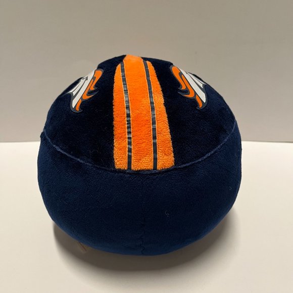 TY BEANIE BALLZ Denver Broncos Stuffed Plush Ball - 8 inch - Picture 3 of 4